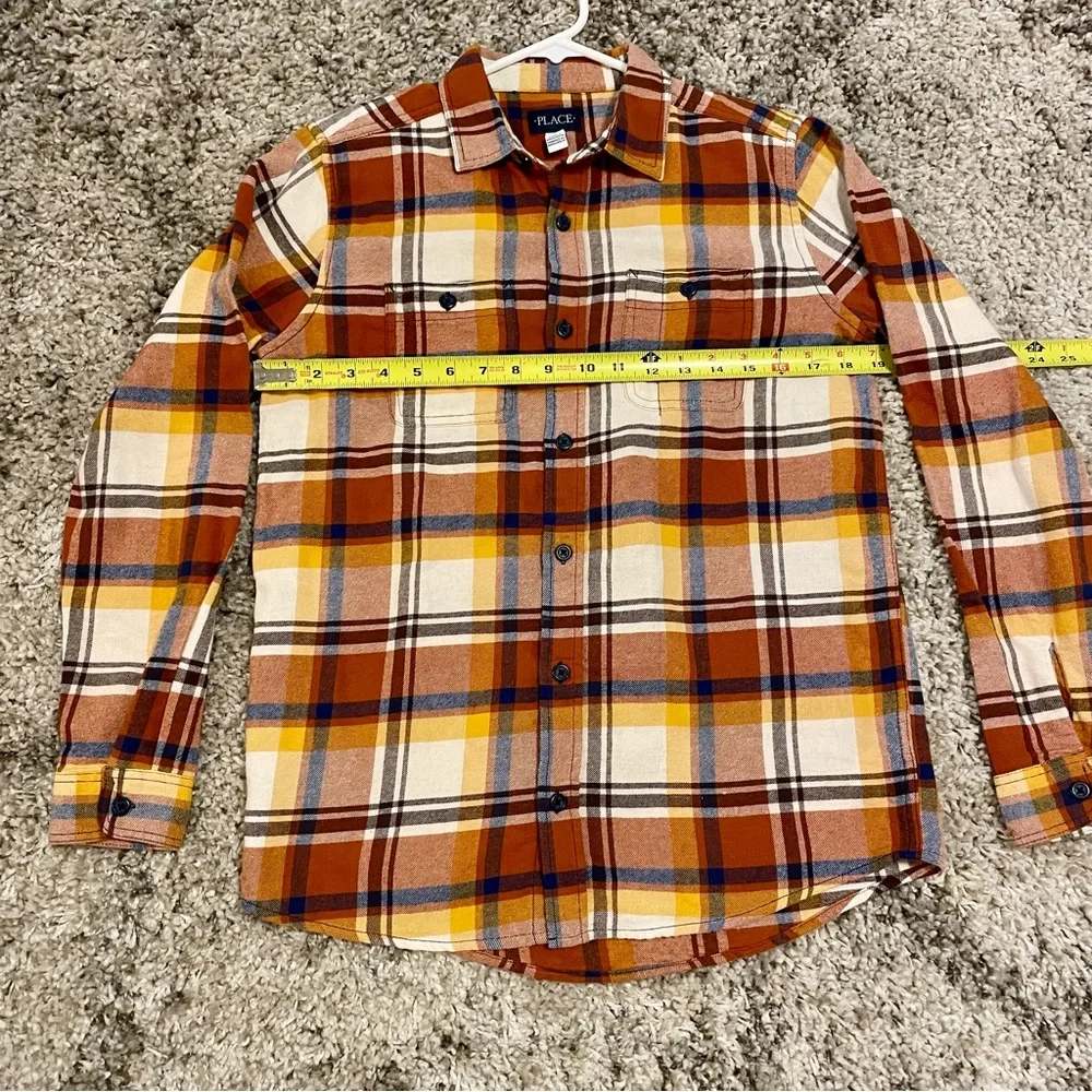 The Children's Place Boy’s Long Sleeve Flannel‎ - Size 16